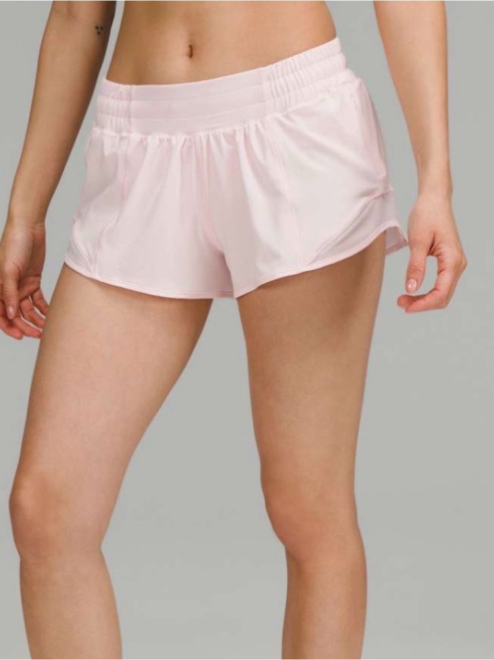 Lululemon Strawberry Milkshake Hotty Hot Shorts 2.5”